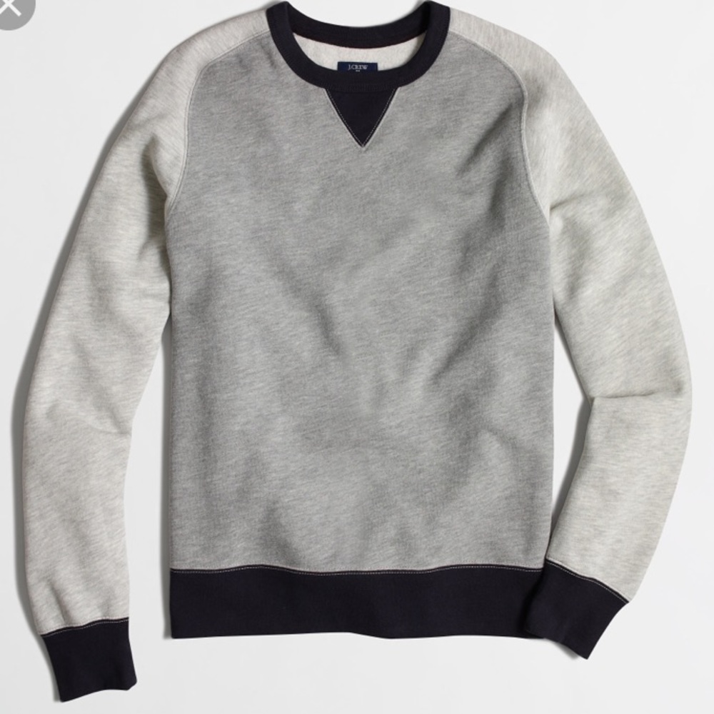 NWOT J Crew Factory Men’s Color block Fleece